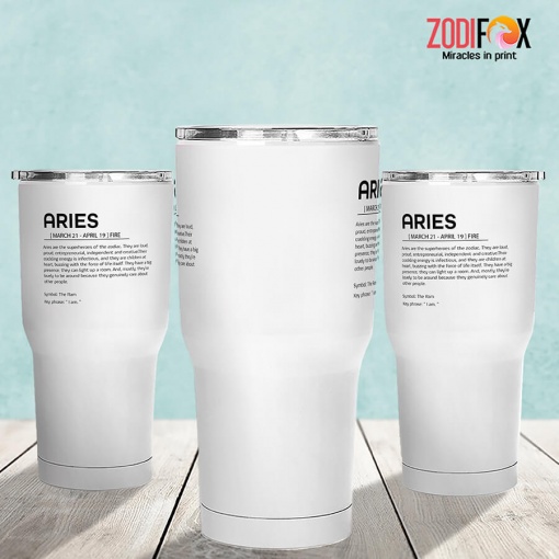 dramatic Aries Energy Tumbler zodiac sign presents for horoscope and astrology lovers – ARIES-T0037