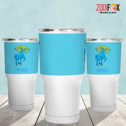 meaningful Aries Ram Tumbler zodiac related gifts – ARIES-T0046
