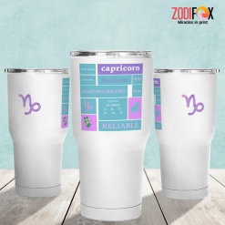awesome Capricorn Reliable Tumbler zodiac lover gifts – CAPRICORN-T0014