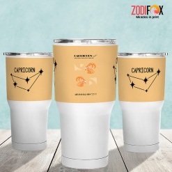 pretty Capricorn Astrological Tumbler zodiac sign presents for astrology lovers – CAPRICORN-T0023
