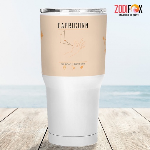 dramatic Capricorn Hand Tumbler birthday zodiac gifts for astrology lovers – CAPRICORN-T0027