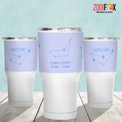 dramatic Capricorn Constellation Tumbler zodiac sign presents for horoscope and astrology lovers – CAPRICORN-T0032