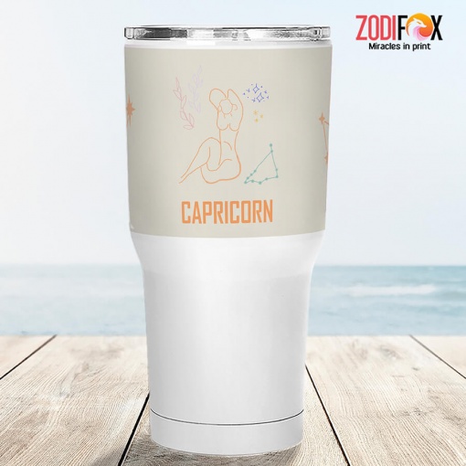 interested Capricorn Graphic Tumbler zodiac sign gifts for horoscope and astrology lovers – CAPRICORN-T0044