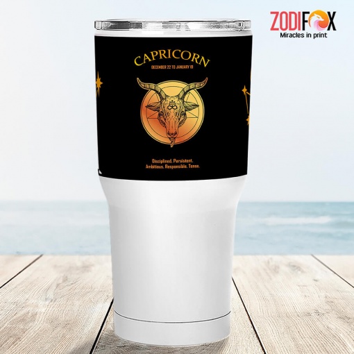 beautiful pretty Capricorn Tense Tumbler astrology horoscope zodiac gifts for boy and girl astrology lover gifts – CAPRICORN-T0045