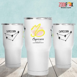 lively Capricorn Saturn Tumbler zodiac sign presents for horoscope and astrology lovers – CAPRICORN-T0059