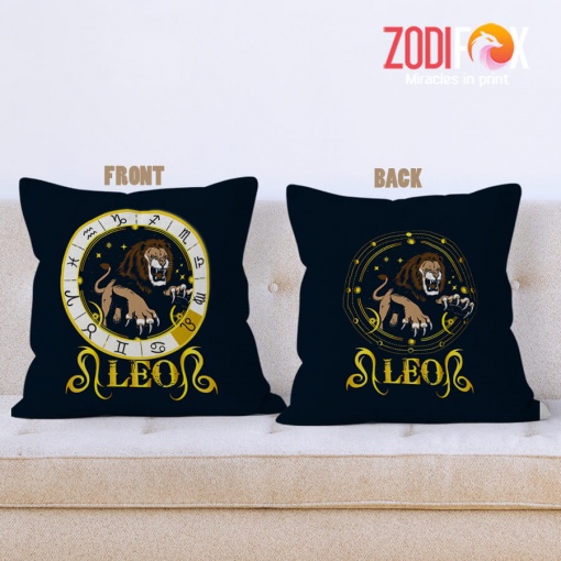 hot Leo Art Throw Pillow gifts based on zodiac signs – LEO-PL0011