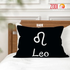 dramatic Leo Brave Throw Pillow birthday zodiac presents for horoscope and astrology lovers – LEO-PL0012