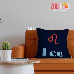 great Leo Zodiac Throw Pillow zodiac sign gifts for astrology lovers – LEO-PL0016
