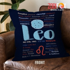 exciting Leo Zodiac Throw Pillow zodiac gifts and collectibles – LEO-PL0016