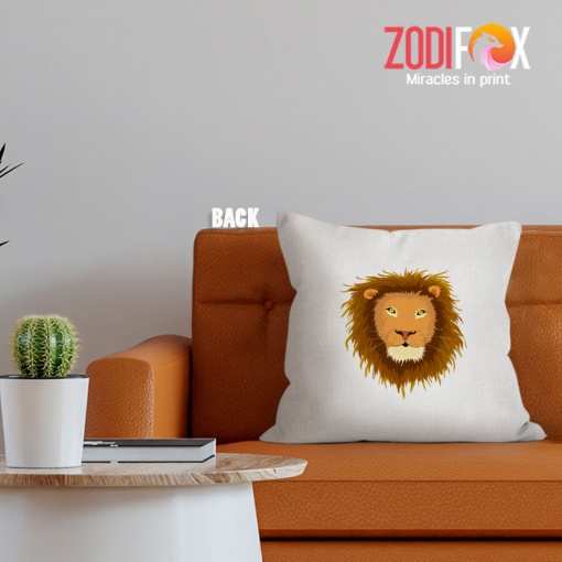 eye-catching Leo Fire Throw Pillow gifts according to zodiac signs – LEO-PL0017