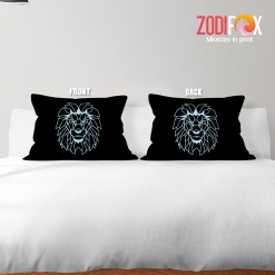 exciting Leo Lion Throw Pillow birthday zodiac presents for astrology lovers – LEO-PL0026