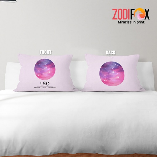 beautiful Leo Fiery Throw Pillow zodiac birthday gifts – LEO-PL0029