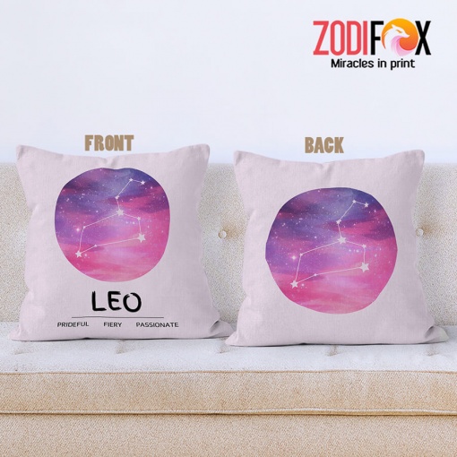 various Leo Fiery Throw Pillow zodiac-themed gifts – LEO-PL0029