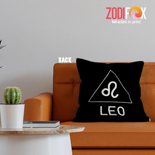 hot Leo Shining Throw Pillow zodiac sign presents – LEO-PL0030