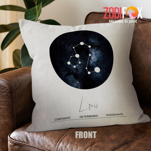 hot Leo Confident Throw Pillow zodiac gifts and collectibles – LEO-PL0033