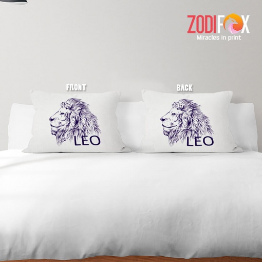 latest Leo Lion Throw Pillow zodiac inspired gifts – LEO-PL0044