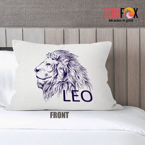 meaningful Leo Lion Throw Pillow zodiac related gifts – LEO-PL0044