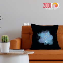 funny Leo Kind Throw Pillow birthday zodiac sign presents for astrology lovers – LEO-PL0005