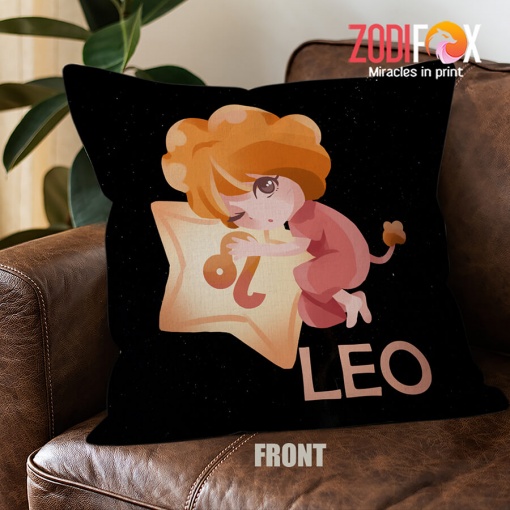 hot Leo Baby Throw Pillow zodiac sign presents for horoscope lovers – LEO-PL0050