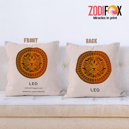 latest Leo Generous Throw Pillow zodiac lover gifts – LEO-PL0054