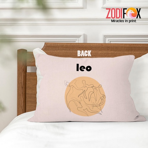 favorite Leo Fixed Throw Pillow astrology presents – LEO-PL0055