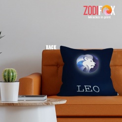 latest Leo Hearted Throw Pillow zodiac sign presents for astrology lovers – LEO-PL0008