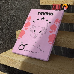 hot Taurus Flower Canvas gifts based on zodiac signs – TAURUS0014