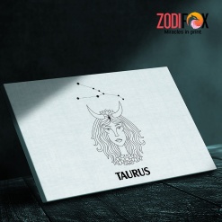 exciting Taurus Woman Canvas astrology horoscope zodiac gifts for man and woman – TAURUS0015