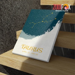 pretty Taurus Constellation Canvas sign gifts – TAURUS0049