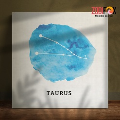 dramatic Taurus Constellation Canvas astrology gifts – TAURUS0008