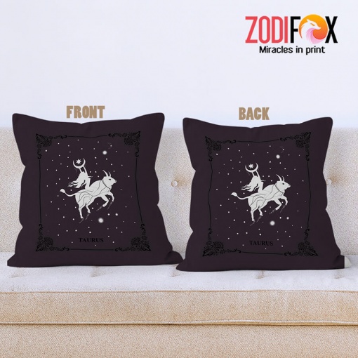 hot Taurus Girl Throw Pillow gifts based on zodiac signs – TAURUS-PL0012