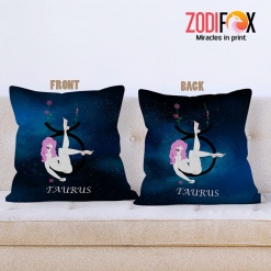 hot Taurus Girl Throw Pillow zodiac lover gifts – TAURUS-PL0017