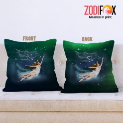 unique Taurus Flygirl Throw Pillow birthday zodiac sign gifts for horoscope and astrology lovers – TAURUS-PL0028