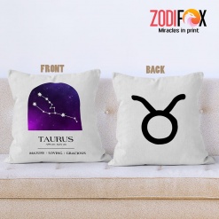 special Taurus Loving Throw Pillow gifts based on zodiac signs – TAURUS-PL0003