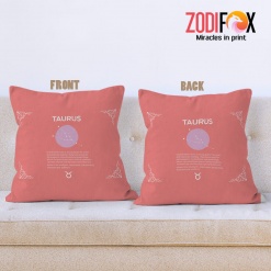 special Taurus Social Throw Pillow zodiac lover gifts – TAURUS-PL0039