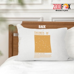 exciting Taurus Earth Throw Pillow signs of the zodiac gifts – TAURUS-PL0042