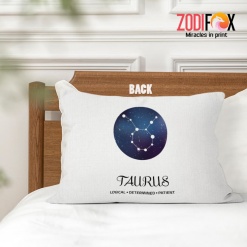 favorite Taurus Logical Throw Pillow astrology presents – TAURUS-PL0044