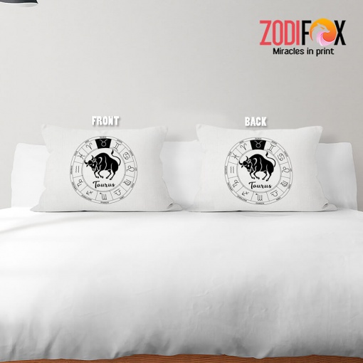 various Taurus Bull Throw Pillow zodiac inspired gifts – TAURUS-PL0050