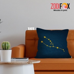 cute Taurus Star Throw Pillow zodiac sign gifts for horoscope and astrology lovers – TAURUS-PL0007