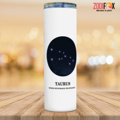 pretty Taurus Strong Tumbler sign gifts – TAURUS-T0016