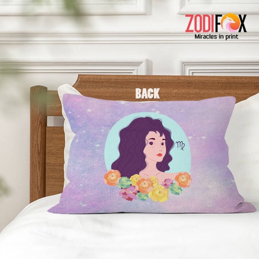high quality Virgo Woman Throw Pillow astrology lover gifts – VIRGO-PL0013