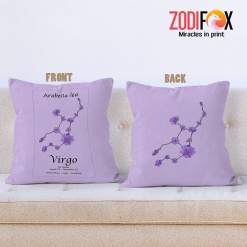 hot Virgo Loyal Throw Pillow gifts based on zodiac signs – VIRGO-PL0015