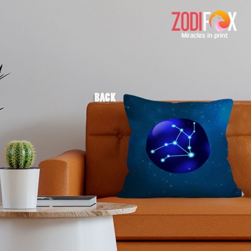 lively Virgo Honest Throw Pillow birthday zodiac sign presents for astrology lovers – VIRGO-PL0002