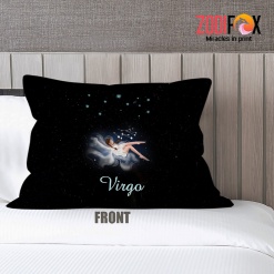 funny Virgo Night Throw Pillow astrology horoscope zodiac gifts for man and woman – VIRGO-PL0021