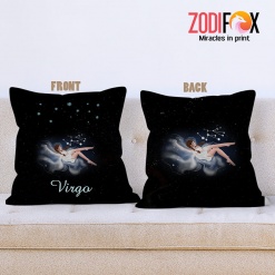 hot Virgo Night Throw Pillow astrology horoscope zodiac gifts – VIRGO-PL0021