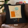 interested Virgo Lady Throw Pillow zodiac gifts and collectibles – VIRGO-PL0027