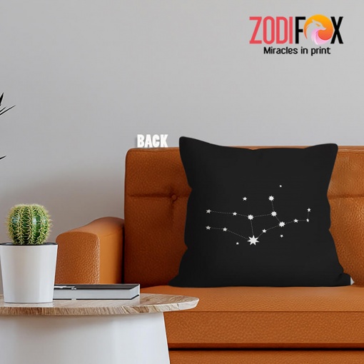 lively Virgo Charming Throw Pillow birthday zodiac sign presents for astrology lovers – VIRGO-PL0036