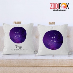 best Virgo Loyal Throw Pillow birthday zodiac sign gifts for horoscope and astrology lovers – VIRGO-PL0052
