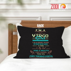 funny Virgo Control Throw Pillow sign gifts – VIRGO-PL0006