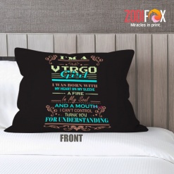 various Virgo Control Throw Pillow astrology presents – VIRGO-PL0006
